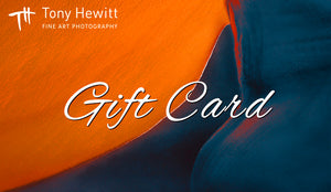 Tony Hewitt Fine Art Photography Gift Card